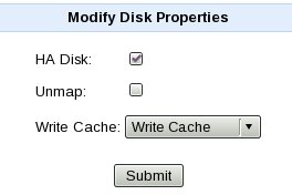 Modify Disk Properties