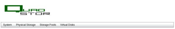 QUADStor Web based Management