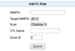 Default disallow rule