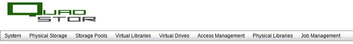 QUADStor Web based Management